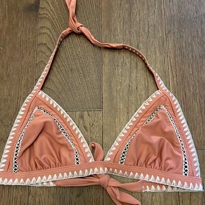 Triangle swim top